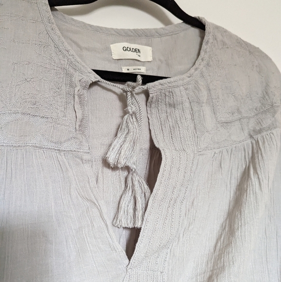 TNA Golden Carmelina Boho Peasant Tunic - Picture 5 of 6